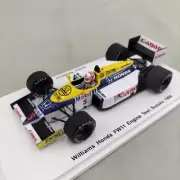 Spark 1/43 Fw11 Engine Test Suzuka 1986 Williams Honda Minicar