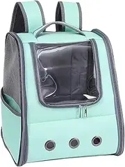 Foldable Pet Backpack, Dog Backpack Carrier | Foldable Portable Cat Carrier Backpack | Folding Bag for Dogs and Cats for Walking, Going Out, Driving, Travel