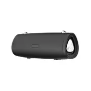 Catzon S38 Hifi Portable Speaker Bluetooth Subwoofer Boombox Wireless Speaker+Shoulder Strap Support TWS/TF/USB Flash Drive (Black)