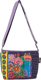 [Laurel Burch] Acacia Crossbody Shoulder Bag, Multi, Small