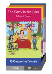 Nelson Phonics In a Box 3: R-Controlled Vowel Sounds Story Books X 10