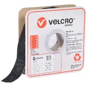 VELCRO Hook Only Tape 50mm x 25m Black