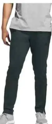 NEW Adidas Men's Fleece Tapered Zip Leg Pants Color SHAGRN Size Medium (317)