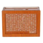 Money Saving Box, Wooden Cash Vault for Kids and Adults, Reusable Money Box3269