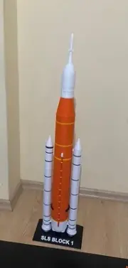 NASA Artemis SLS Block 1 3D Model Rocket - 1/100 Scale 100 cm-39.4 inches Height