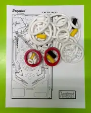 Gottlieb / Premier Cactus Jack's Pinball Machine SILICONE Rubber Ring Kit