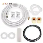 Install Kit Fits For Mini Split Heat Pump Systems High quality 16ft 3/8- 5/8 Dia