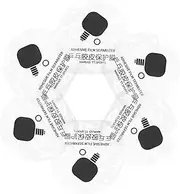KITANDOVE 6pcs Compact Racket Protection Films Adhesive Paddle Film for Table Tennis Transparent Design for for Professional Use