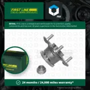 Wheel Bearing Kit fits HONDA CIVIC MB9 1.5 Rear 98 to 99 With ABS D15Z8 Quality