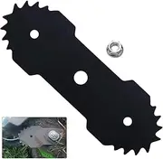 Karbay 7.5-Inch Dual Edger Replacement Lawn Edger Blade 29182 Compatible with Greenworks 27032 Electric Edger - 1 Pack