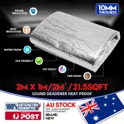 2㎡ Sound Deadener Heat Proof Insulation Noise Proofing Foam Shield (for: Subaru)