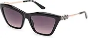 [GUESS] GU00199 Sunglasses 05B shiny black 56/17/140 Woman, 05B Shiny Black, 56-17-140