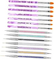 Beaupretty 1set Nail Art Painting Tool Reusable Manicure Pens for Detailed Designs Compact Accessories for Easy Cleanup and Storage for Creative Nail Art Applications