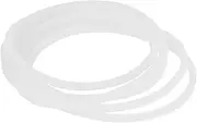 Rubber Gasket, White Sealing Ring O-Ring for Magic Bullet Blender Replacement Parts(6PCS)