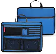 Rugged Organizer Insert for Briefcase Messenger Tote Bag Laptop iPad Computer Notebook Document