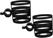 1Pair Bicycle Bottle Holder Lightweight Bike Cup Holders for Mountain Electric Bikes Drink Rack for Bottles Easy Installation Portable Cycling Accessory