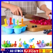 Silicone Ice Mould Cream Block Molds icy Pole Jelly Pop Popsicle Maker 7 Frozen