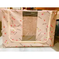 在飛比找蝦皮購物優惠-粉色櫻桃🍒造型收納置物箱