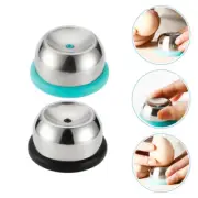 2 Pcs Stainless Steel Egg Puncher Puncture Tool Cracker Separator