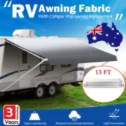 13 Ft Awning Replacement Caravan Roll Out Awning PVC Vinyl Fabric Carefree AU