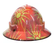 Cool Hard Hats Unisex MACEDONIA FLAG Pro Choice Wide Brim Safety Hard Hat