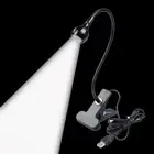 3W 300LM White Light Flexible LED Table USB Gooseneck Clip Book Reading Lamp