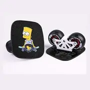 Skateboard Complete Beginner-Drift Board Beginner Professional Adult Travel Split Skateboard Brush Street Unisex Mini,B