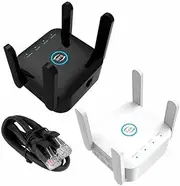 1200Mbps Dual Band WiFi Extender, Wireless Signal Repeater Booster, Network Repeater