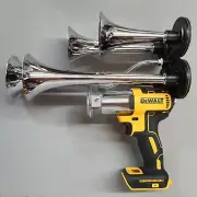 DeWalt 20v Quad Cordless Drill Impact Sports Boat Air Train Horn Compressor New