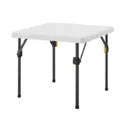 Living & More 24inch Kids Square Folding Table Light Weight No Assembly Toddler