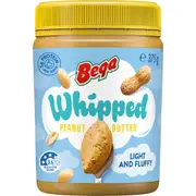Bega Whipped Peanut Butter 375g