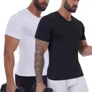 Men's Cool Dry Compression Base Layer Tank Top Running Basketball Sports T-Shirt