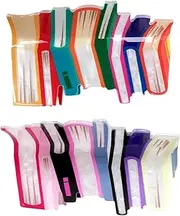 2 Pack Book Hair Clips Back To School Hair Clips for Thin Hair Funny Teacher Hair Jaw Barrettes Cute Hair Accessories for Women Book Lovers Teachers Appreaction Present