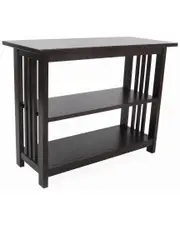 Alaterre Mission Under Window Bookshelf