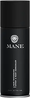 Mane Hair Thickening Spray & Root Touch Up, Instantly Thicker Hair for Men & Women, Fill in Hairlines and Hide Thinning and Fine Patches - 12 Colors (6.76 oz) (Black, 100ml)