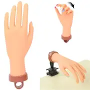 Nail Practice Hand for Acrylic Nails Mannequin Hands for Nails Practice Flexi...
