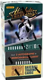 2021 PANINI ABSOLUTE BASEBALL HOBBY BOX BLOWOUT CARDS