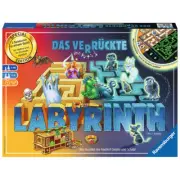 Ravensburger Family Games The Crazy Maze Glow in the Dark Board Game