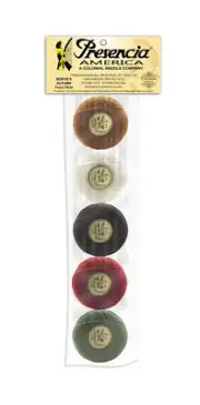 Presencia Pearl Cotton Size 8 Thread Sampler Pack Bertie's Autumn