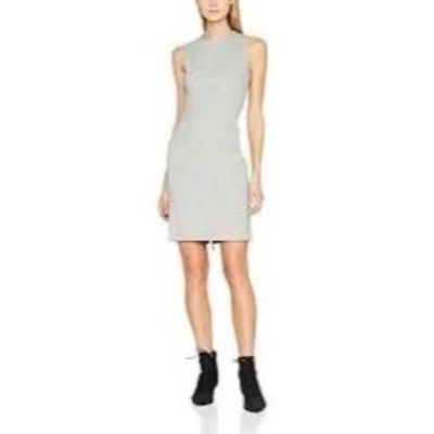 Escada Sport Two Tone Grey Sheath Dress US 6 New with Tags