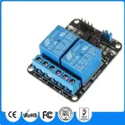 3.3V / 5V Opto Isolated 2 x Relay Board - For Arduino - AVR Microchip Raspberry