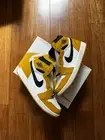 Jordan 1 Retro High ‘Yellow Ochre’ US Mens 10 Brand New In Box