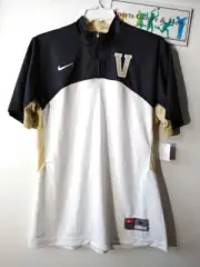 Vanderbilt Commodores Basketball 1/4 Zip NIKE Pullover Shirt Women's Med Warm-Up