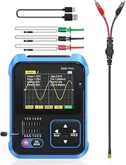 Gearwell Transistor Checker Tester, Handheld Digital Oscilloscope Kit Portable Automotive Oscilloscope, Inductance Capacitance Meter (Standard)