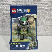 Lego Nexo Knights Aaron Keyring LED Light Torch Lite, Aaron LEDLite HTF RARE NEW