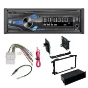 Single Din Bluetooth Car Stereo AM/FM Radio & kit for 2003-2008 Pontiac Vibe