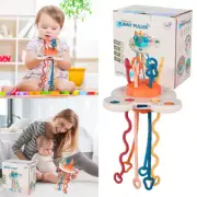Baby Sensory Development Toys Soft Sensory Training Toys UFO Pumping Toy qrx^