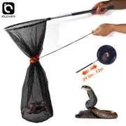 Snake Hook Catcher Net Telescopic Grabber Handling Tool Tongs Pole Stick Trap