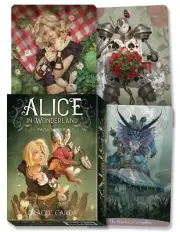 BARBIERI ALICE IN WONDERLAND ORACLE Tarot Kit Card Deck Cards Boxed Set magick