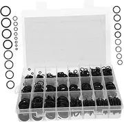 Zerodeko 1200pcs Rubber Assortment Kit Gasket Replacement Leak Sealing Rings for Plumbing Automotive Industrial Equipment Repair